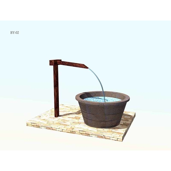 景觀流水竹架-典雅雕塑工程有限公司