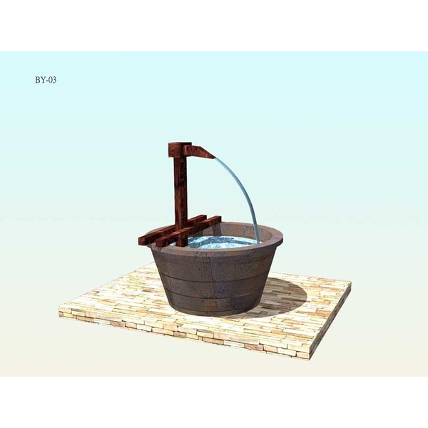 景觀流水竹架-典雅雕塑工程有限公司