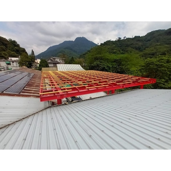 屋頂鋁合金仿竹管-典雅雕塑工程有限公司