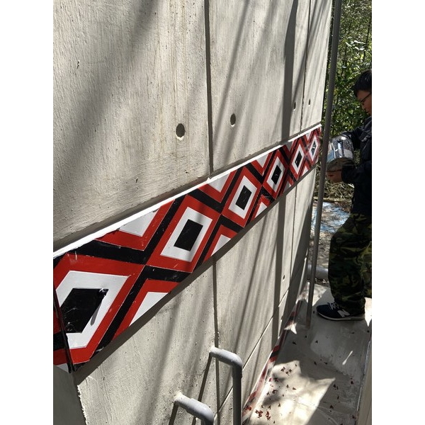 造型鋁板-長興里上高遶部落及三光里爺亨部落墳墓納骨設備工程-典雅雕塑工程有限公司