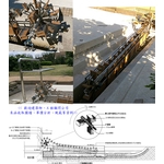 水車-台中火力發電廠龍骨水車 - 典雅雕塑工程有限公司