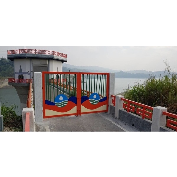 造型門-湖山水庫大門 造型門-湖山水庫大門