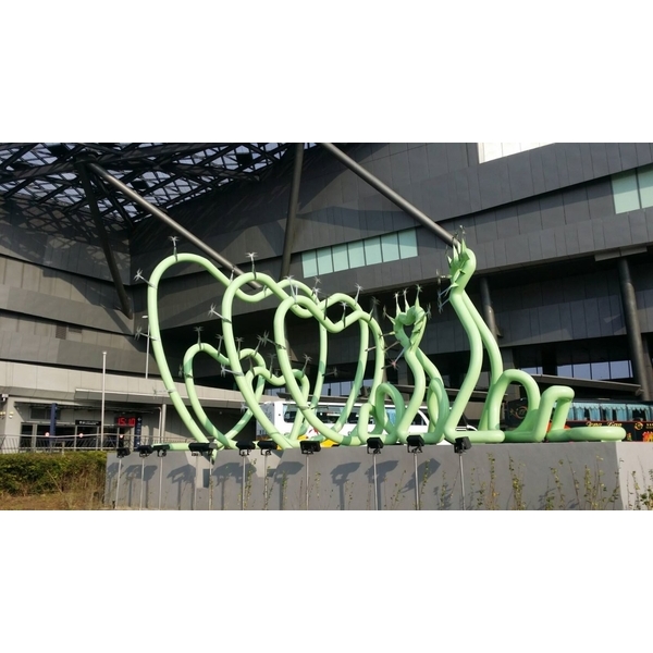 B1台中機場站前景觀美化及改善工程