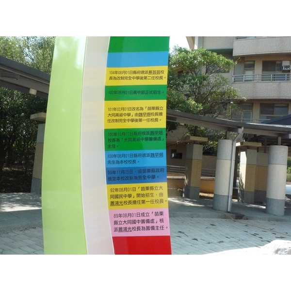 Y大同高中意象