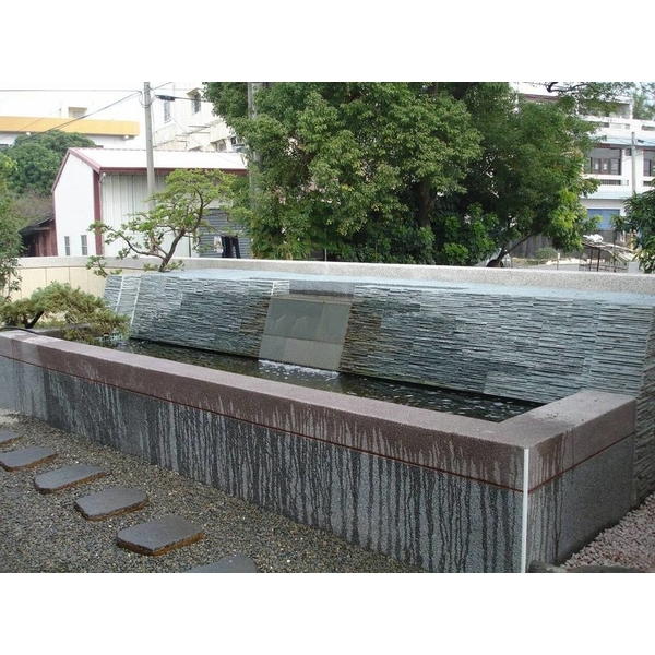 噴泉水池-木榭園藝藝品行