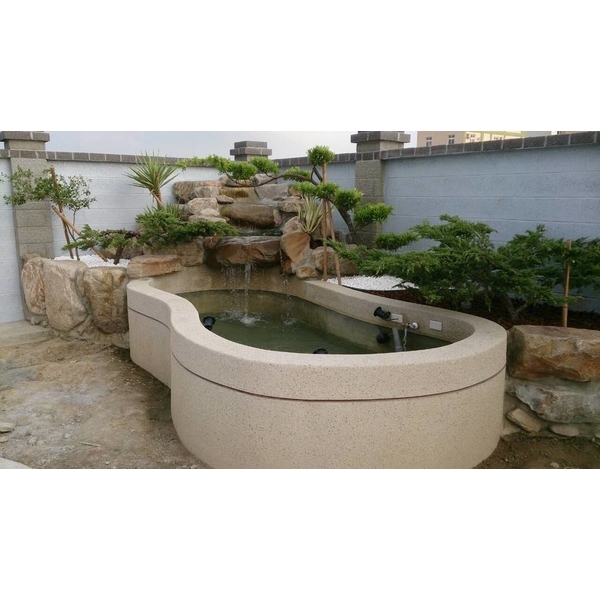 噴泉水池-木榭園藝藝品行
