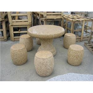 石桌黃花崗-景新藝園石材行