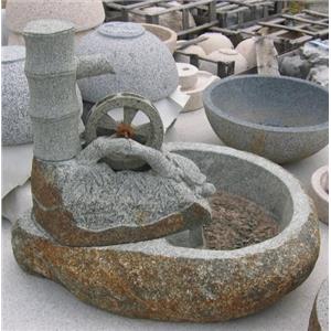 青斗水車竹鼓型-景新藝園石材行