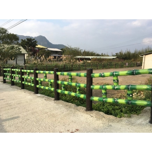 仿竹木欄杆-鴻山園藝有限公司