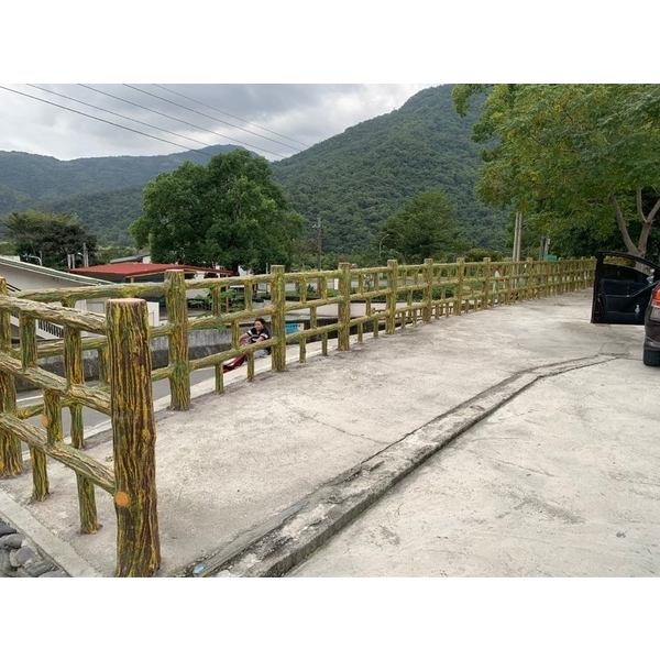 仿竹木欄杆-鴻山園藝有限公司