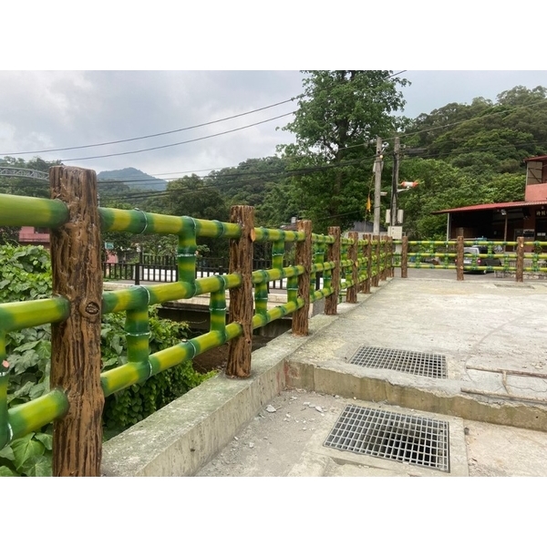 仿竹木欄杆-鴻山園藝有限公司