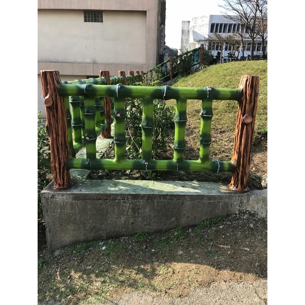 仿竹木欄杆-鴻山園藝有限公司