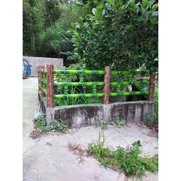仿竹木欄杆-鴻山園藝有限公司