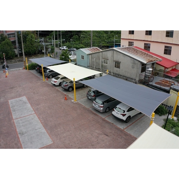 停車場強力型抗UV遮陽網 停車場強力型抗UV遮陽網-欣隆製網股份有限公司
