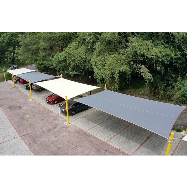 停車場強力型抗UV遮陽網 停車場強力型抗UV遮陽網-欣隆製網股份有限公司