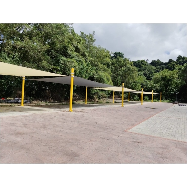 停車場強力型抗UV遮陽網-欣隆製網股份有限公司