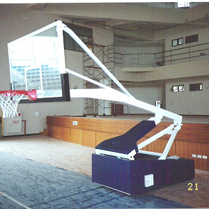 電動油壓籃球架