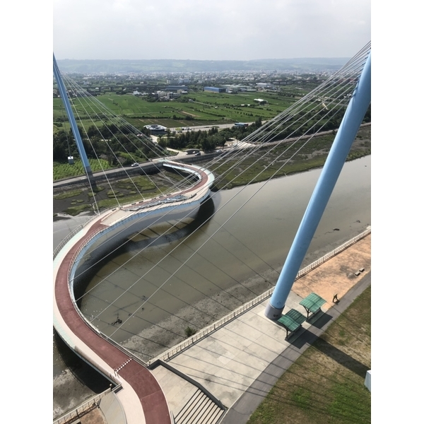 台中高美濕地-塔架升降施工平台