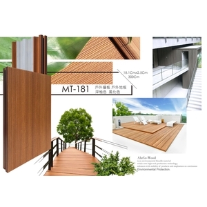 鋁新木 MT181地板 牆板 (環保木材／塑木／鋁木複合WPC)-杉澤國際有限公司