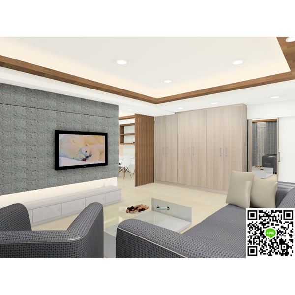 客廳設計3D-一揚設計企業有限公司