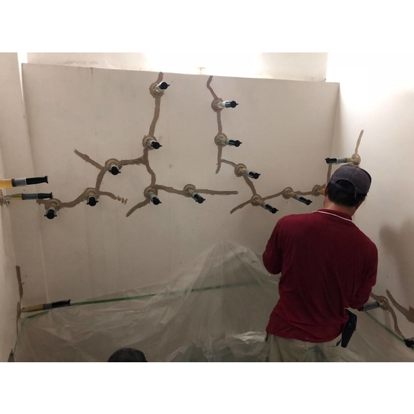 裂縫EPOXY低壓灌柱補強-詮台防水工程有限公司