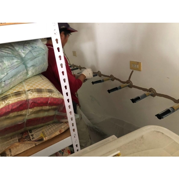 裂縫EPOXY低壓灌柱補強-詮台防水工程有限公司