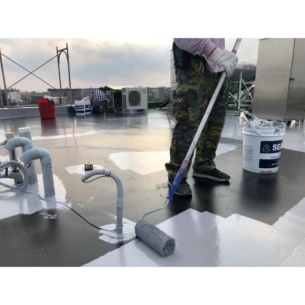 屋頂防水面漆施作 屋頂防水面漆施作