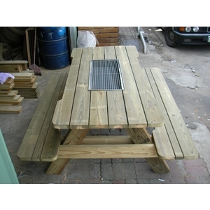 烤肉用桌椅-凱威聯合工程有限公司