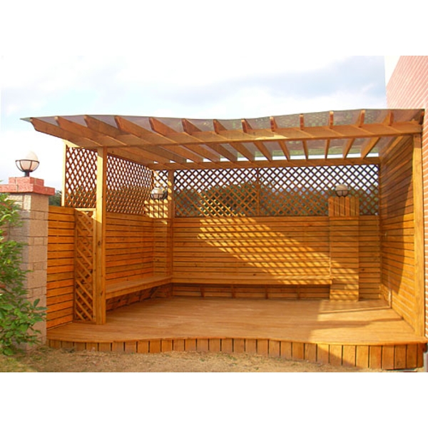 南方松造型花架 南方松造型花架