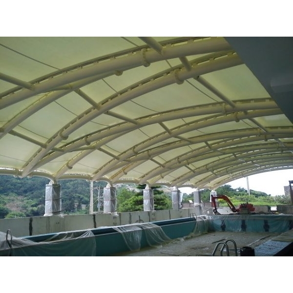 馬祖東引游泳池-台灣乙島空間桁架膜技股份有限公司