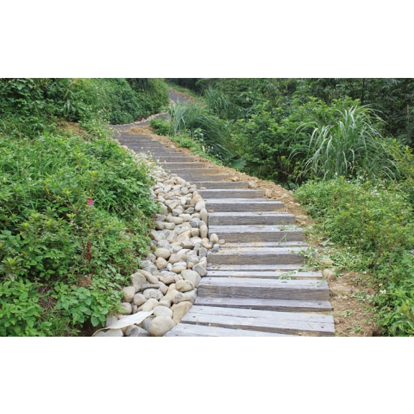 枕木階梯-利澤建材工業有限公司