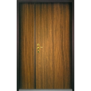 木板門 平直木雕-儕億金屬股份有限公司