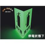 立體三角形夜光標示牌