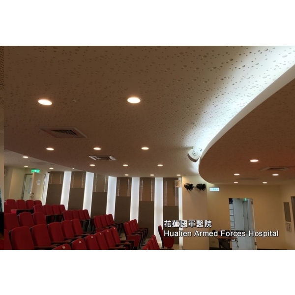 吸音沖孔石膏板-花蓮國軍醫院-長仕實業有限公司