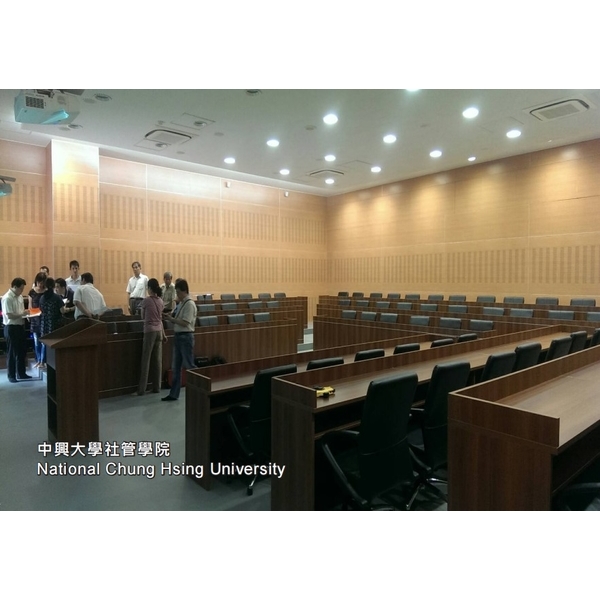 木紋沖孔矽酸鈣板-中興大學設管學院-長仕實業有限公司