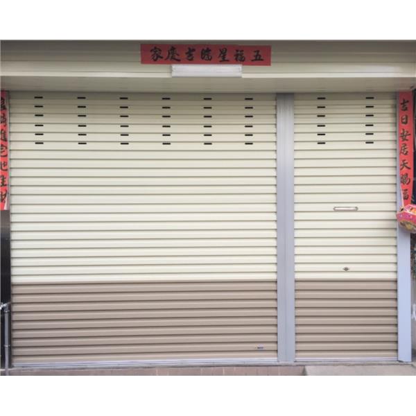 鍍鋁鋅快速捲門-沖大風口