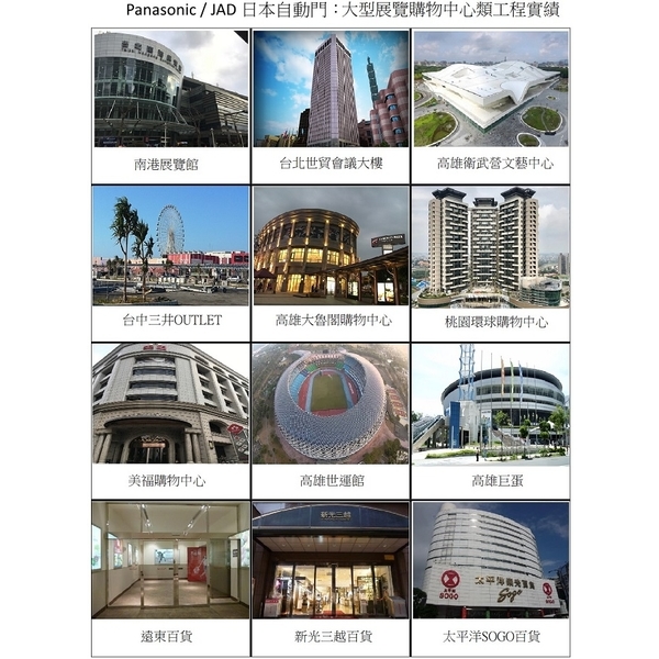 大型展覽購物中心類工程實績 大型展覽購物中心類工程實績