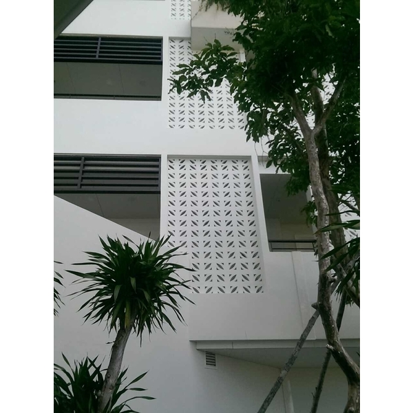 花格磚建築牆面-松榛企業有限公司