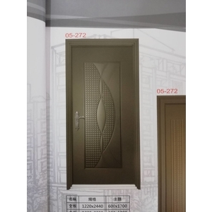 壓花烤漆鋼板門-冠盛金屬有限公司