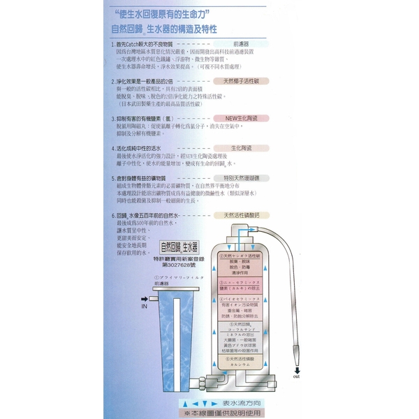 自然回歸生水器 自然回歸生水器