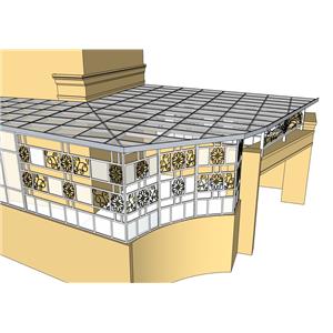 1F採光罩-金永固金屬建材有限公司