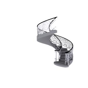 鍛造旋轉梯-金永固金屬建材有限公司