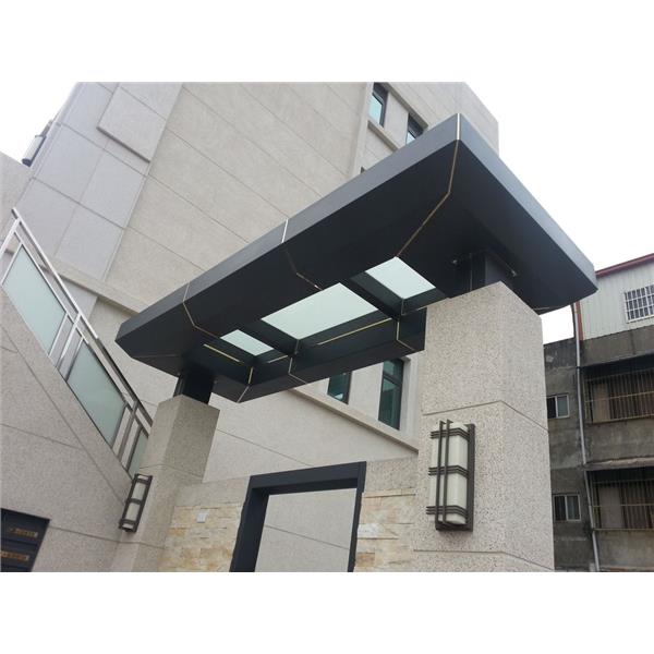 造型雨庇-金永固金屬建材有限公司