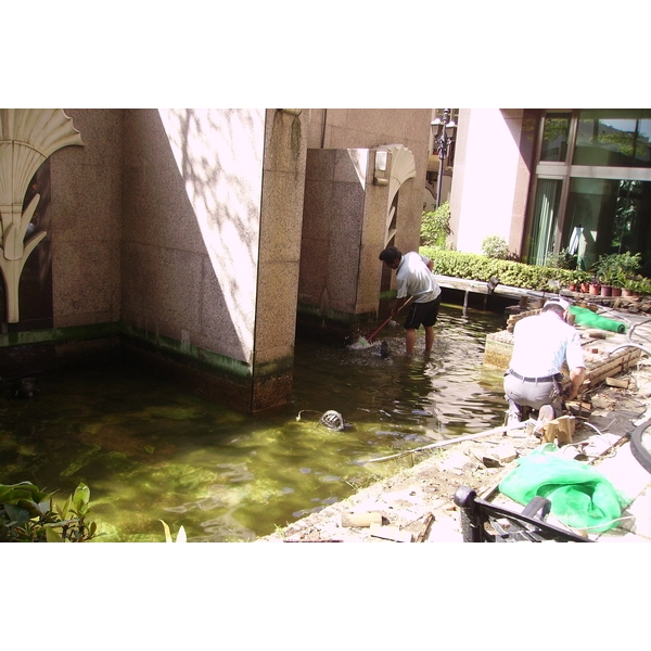 景觀魚池磁磚改造工程-品誠建材工程行