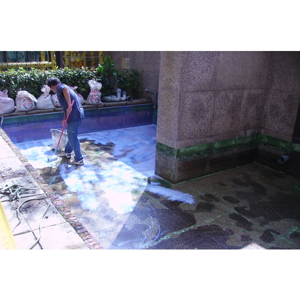 景觀魚池磁磚改造工程-品誠建材工程行