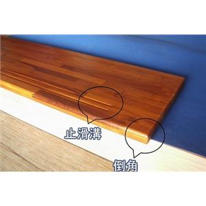 【集成實木樓梯板】 柚木集成樓梯板成品-正德地板有限公司[富美家]