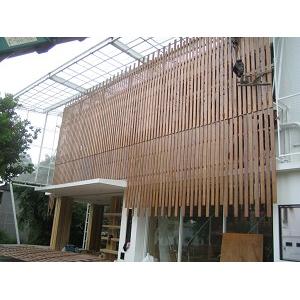 鐵木室外材工程實例-正德地板有限公司