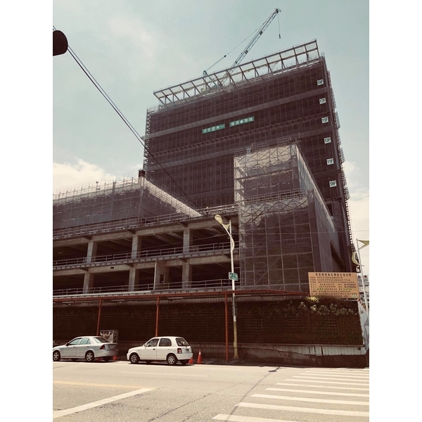 花蓮卿蓬飯店 施工架 (2)-得協企業股份有限公司
