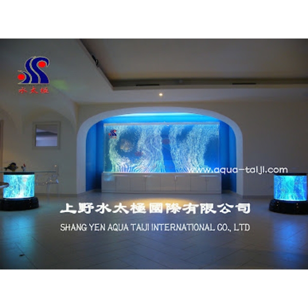 水舞汽泡牆 水舞汽泡牆