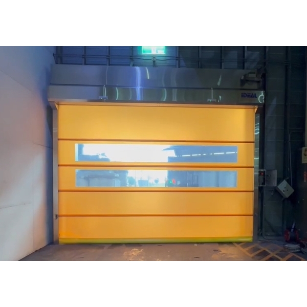 台南電子產品製造廠PVC快速捲門-愛第爾自動化工程有限公司